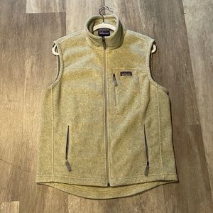 Patagonia M’s Synchilla Fleece Vest, Size M, White Color, Regular Fit